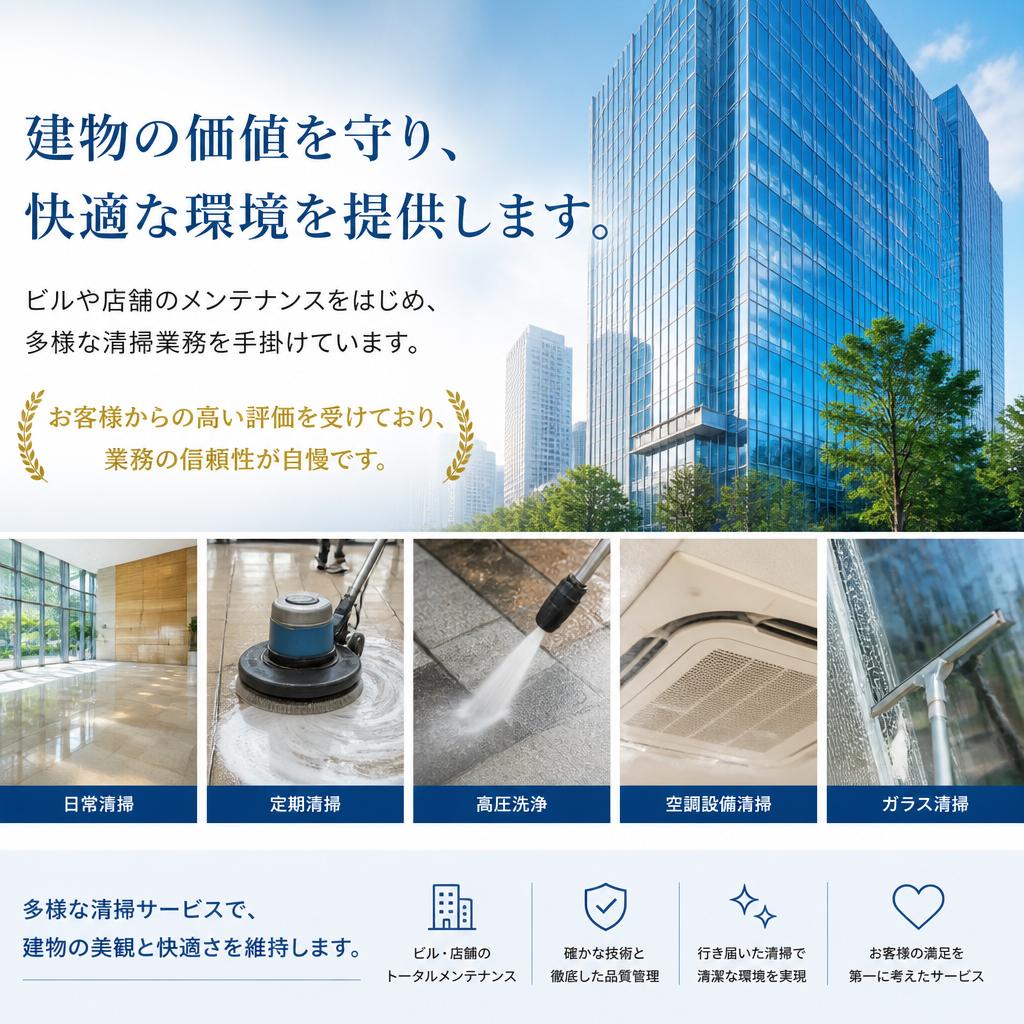 業務内容の詳細と信頼性