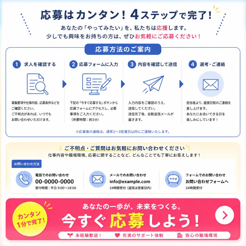 さあ、あなたも新しい一歩を踏み出そう！