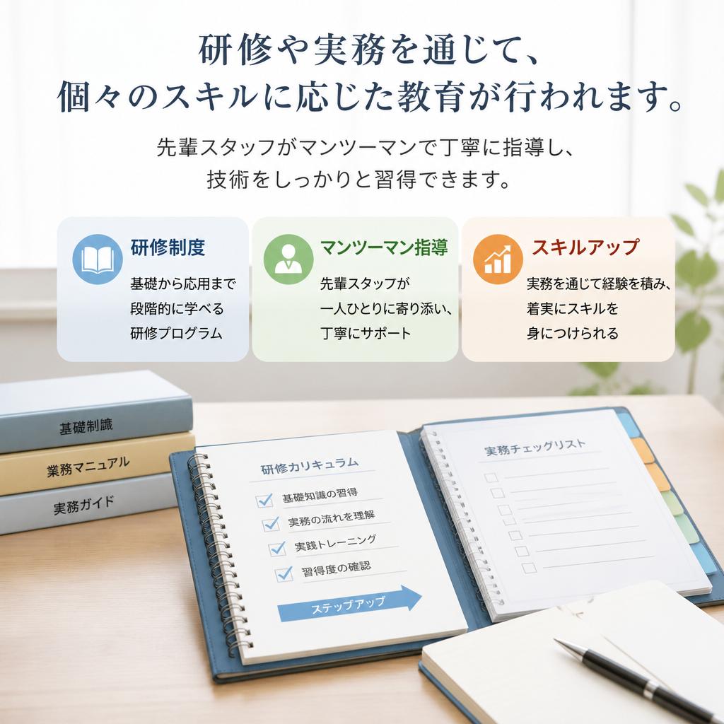 充実した教育プログラム