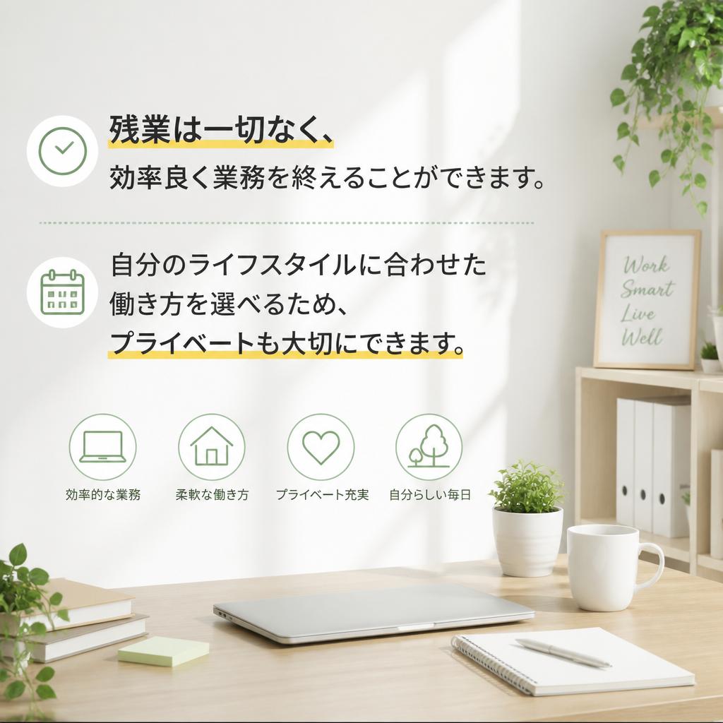 残業ゼロの働き方